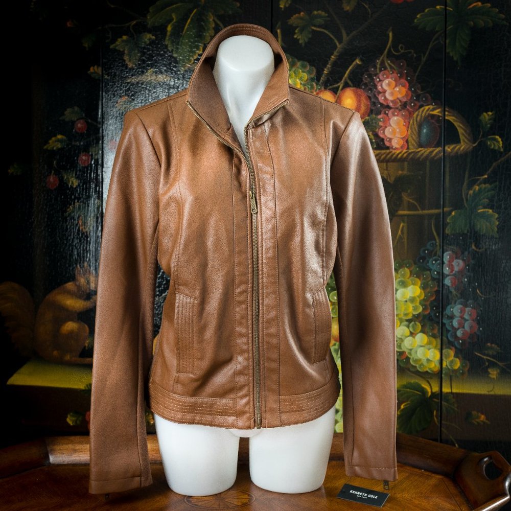 NWT 🌟Host Pick 🌟 Kenneth Cole moto jacket - large